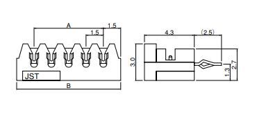 JST 02ZA8MLFSN – Reliable Insulation Displacement Connector for Industrial Applications