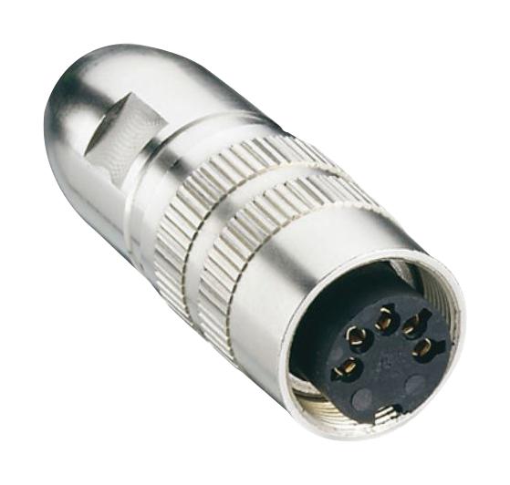 Lumberg Series Connectors: Circular IP68 M16 Threaded Socket: 032203