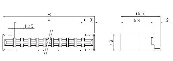 Buy JST FFS Connector Part Number 04FFSSPTFLFSN Online