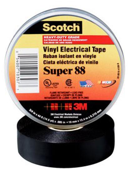 3M Series Scotch Vinyl Electrical Tape: 05400710356