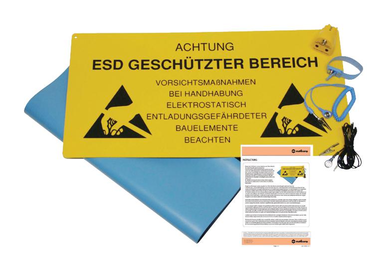 069-0008 MULTICOMP PRO ESD Workstation Kit German | myMectronic