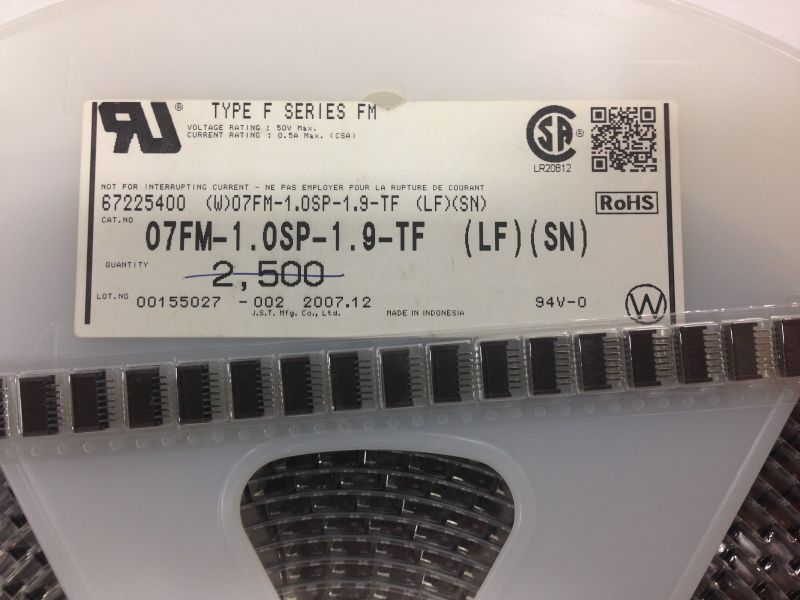 Buy Cooper FFC/FPC Connector Part Number 07FM10SP19TFLFSN Online