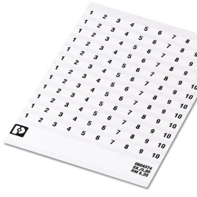 0804374:0071 PHOENIX CONTACT Terminal Block Marker Strip | myMectronic