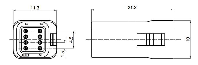 Buy Waterproof Connector Parts Series 08TZWPVWKNN Online