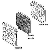 Buy Qualtek Plastic Fan Filter Part Number 09250F100 Online