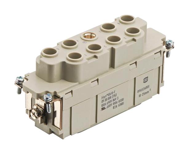09380082753 HARTING Han K Insert 100 Amp | myMectronic