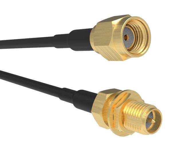 Amphenol RP-SMA Cable Assemblies – Reliable RF Connection for Industrial Applications