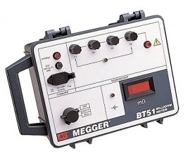 Megger BT51 – Reliable Low Resistance Ohmmeter for Industrial Applications
