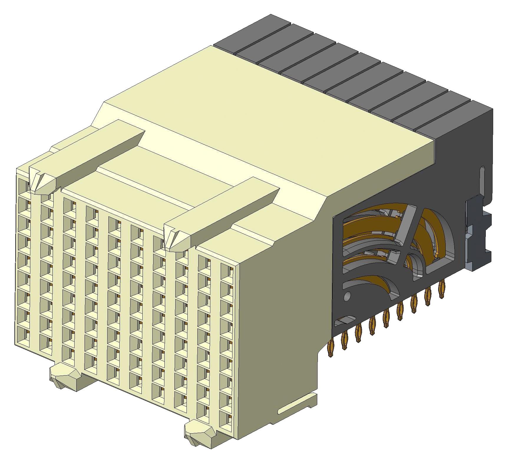 FCI Series VS2 High-Speed Backplane Connectors: 10124420101LF