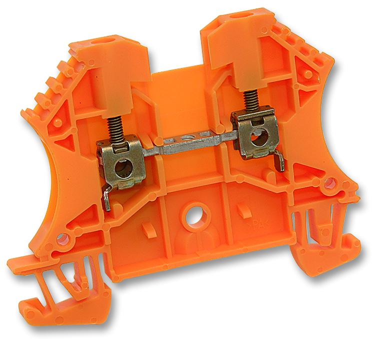 102006 WDU2.5 ORANGE WEIDMULLER Feed-through Terminal Block | myMectronic