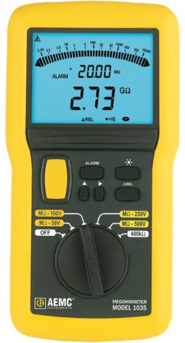AEMC Series 1035 Insulation Tester: 1035