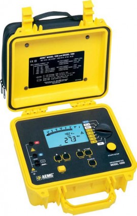 AEMC Series 1050 Megohmmeter: 50V-1000V Insulation Test Device