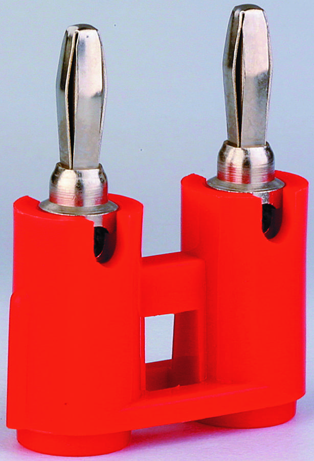 Cinch Series Insulated Stacking Dual Banana Plug: 1080252001