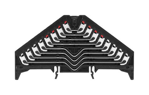 Weidmueller Series P-series Patch Distributor: PRV 8 SW 35X7.5 RT/WS