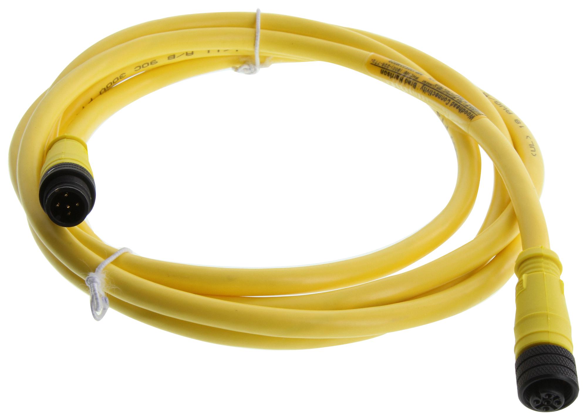 Molex Series Micro-Change M12 Cordset: 1200661035