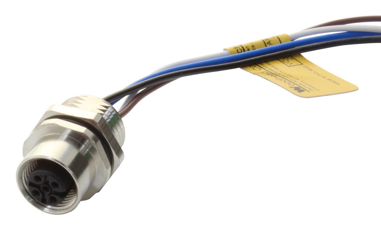 Molex Series Micro-Change M12 Receptacle: 1200700395