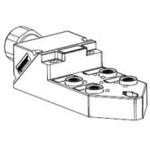 1201140029 WOODHEAD / MOLEX Micro-Change M12 Junction Box | myMectronic