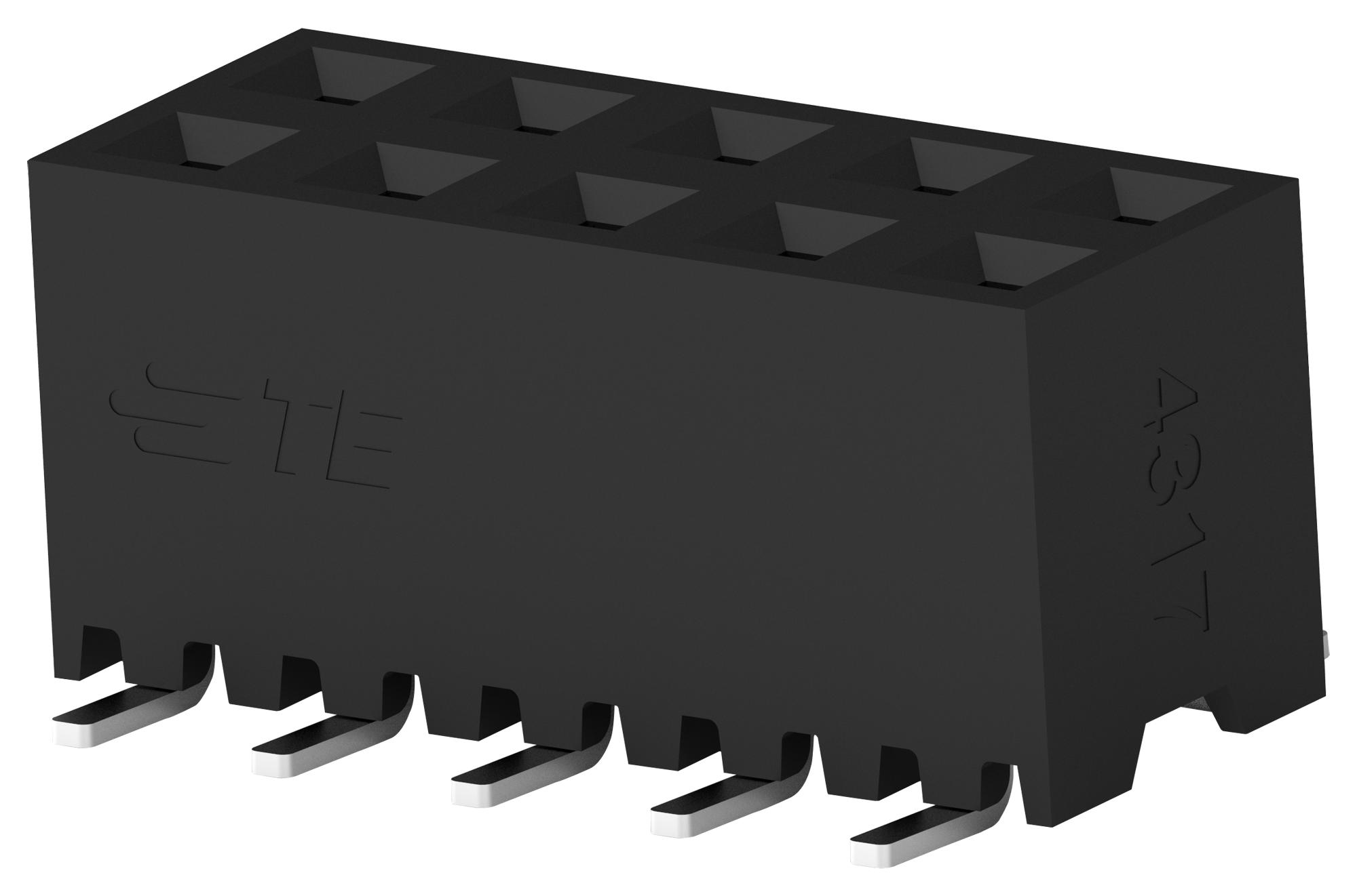 TE Connectivity Series AMPMODU 2mm Board-to-Board Receptacles: 123148440