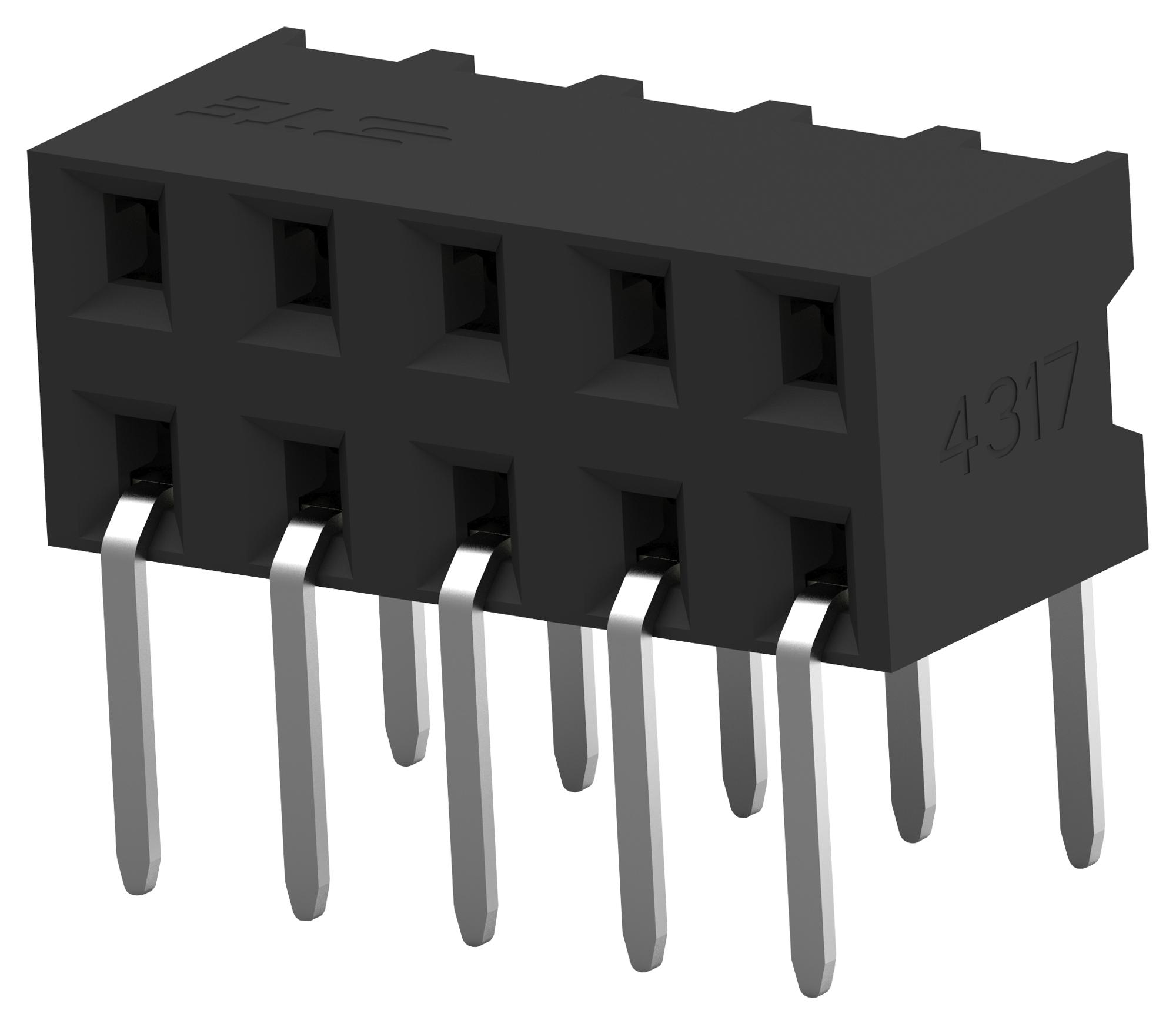 Buy TE Connectivity AMPMODU 2mm Board-to-Board Receptacle Part Number 123149244 Online