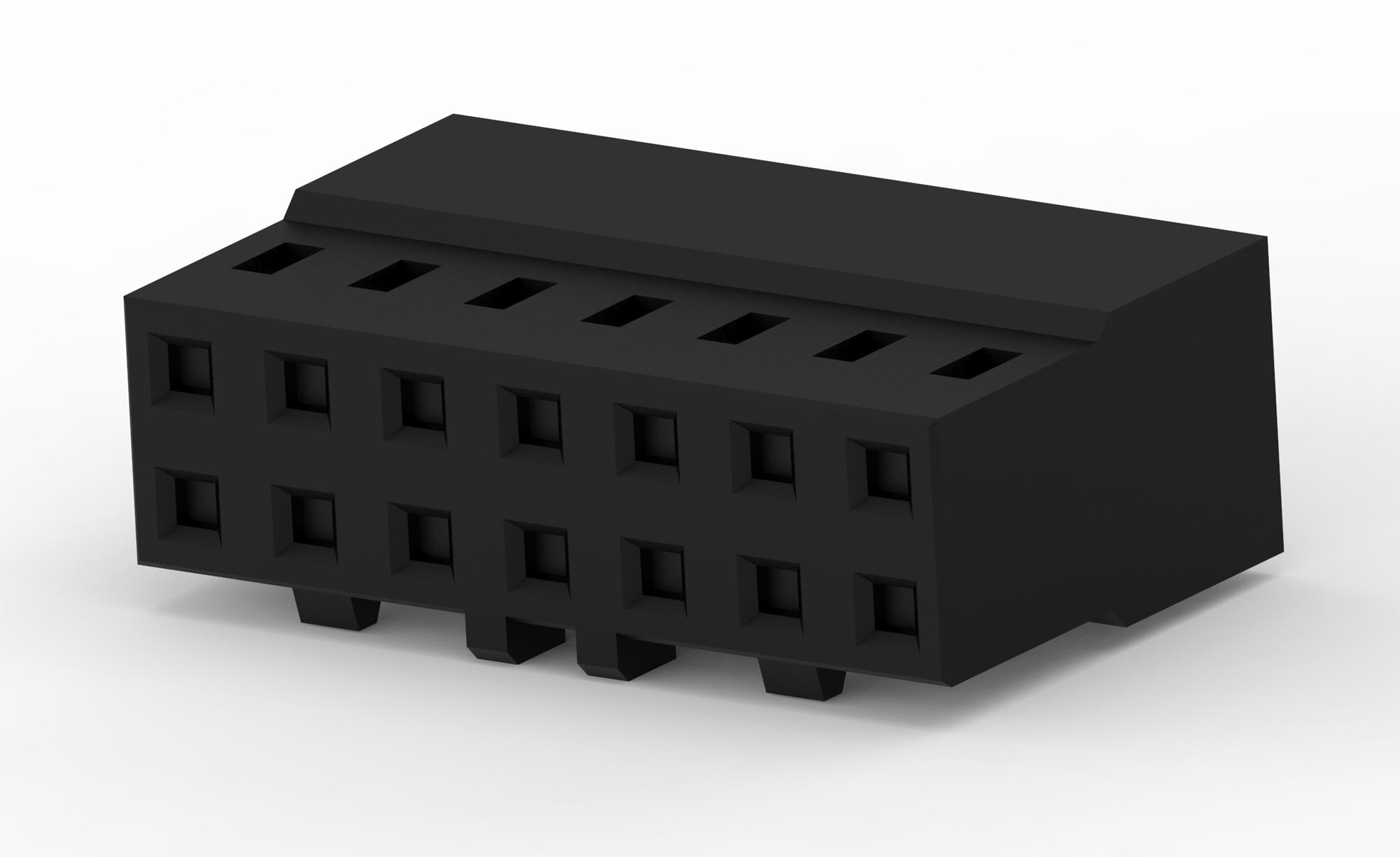 1-2316109-4 TE CONNECTIVITY 2 mm Wire-to-Board Receptacle | myMectronic