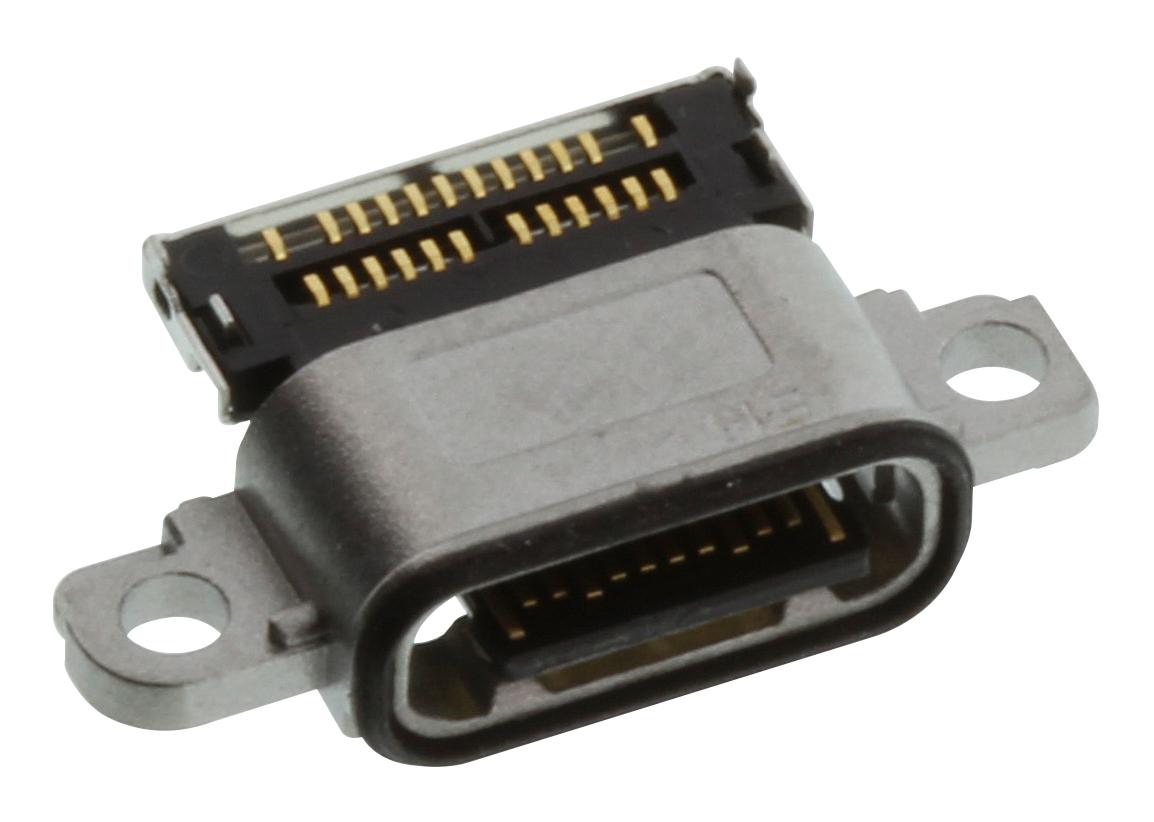 124019282112A AMPHENOL COMMERCIAL PRODUCTS Waterproof USB Type C Connector | myMectronic