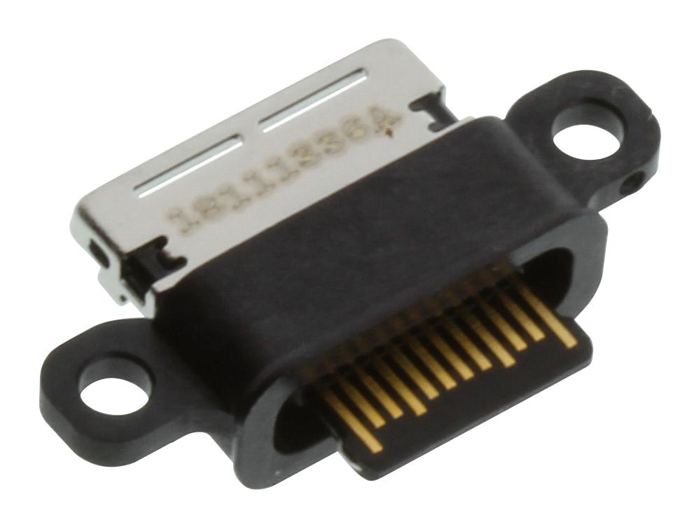 124019322112A AMPHENOL COMMERCIAL PRODUCTS Waterproof USB Type C Connector | myMectronic