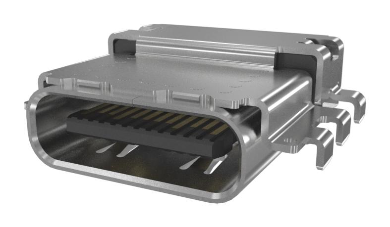 12402072E512A AMPHENOL COMMUNICATIONS SOLUTIONS USB 4 Type C Connector | myMectronic