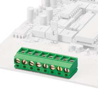 Industrial Series Terminal Block: 23-Pole Screw Terminal Block 300V 15A in Dark Grey