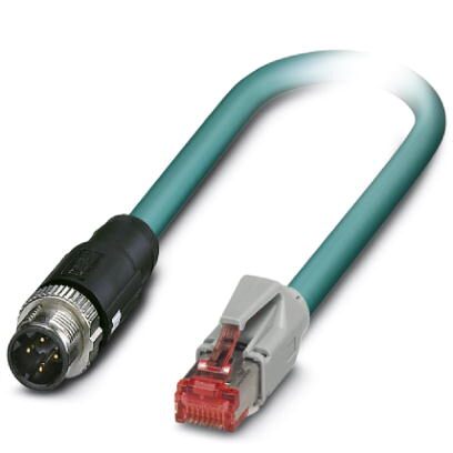 1407363 PHOENIX CONTACT Network Cable M12 to RJ45 | myMectronic
