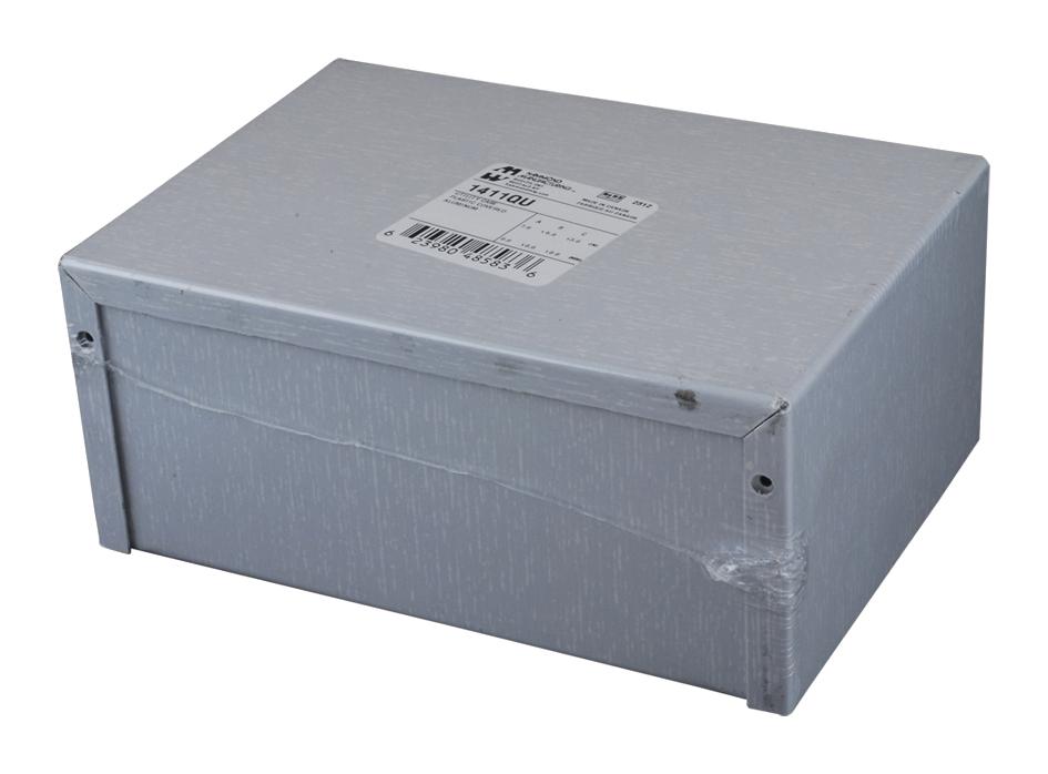 Hammond Series Enclosure: Aluminum Project Box 1411QU
