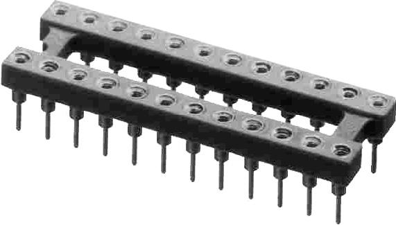 Buy Open Frame Collet Socket with Solder Pins Part Number 14351811 Online