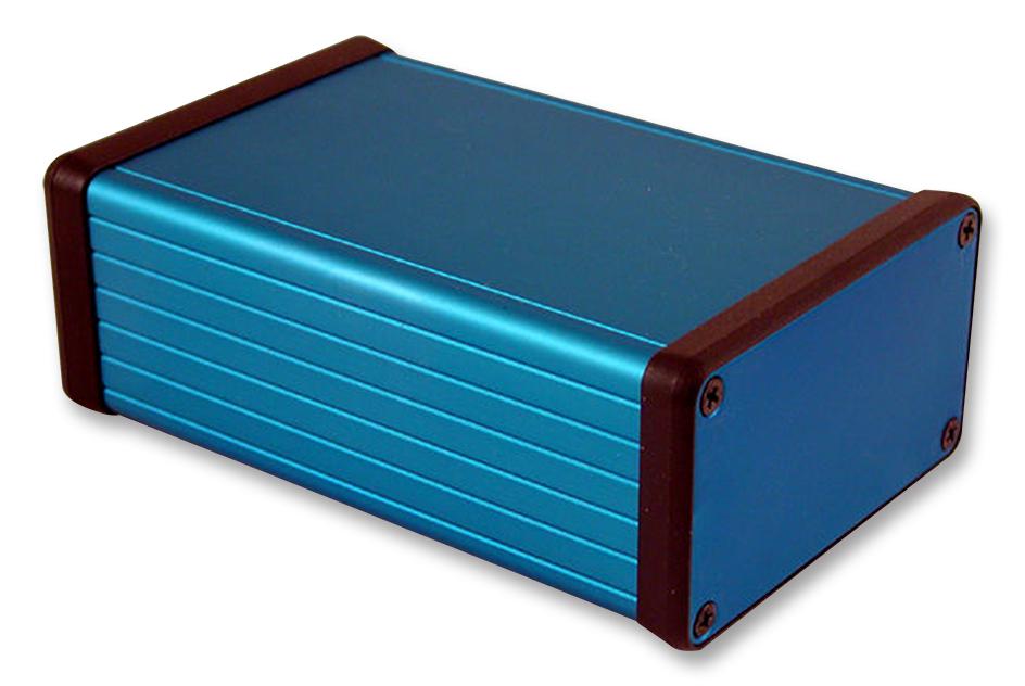 Hammond Series 1455K1201BU Aluminum Enclosure Customizable: 1455K1201BU