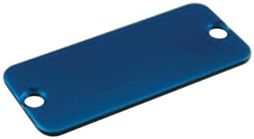 Hammond Series 1455 Blue Aluminum End Cap: 1455KALBU10