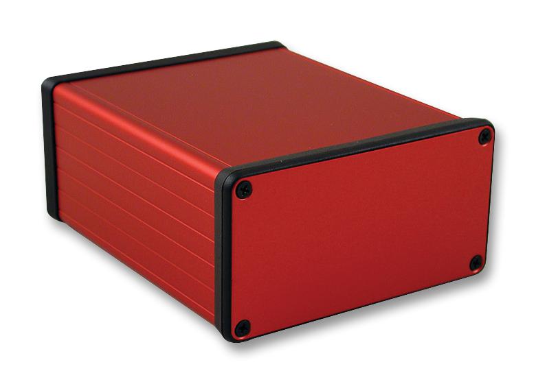 Hammond Series Enclosure: 100mm Wide Aluminum PC Board Box 1455N1201