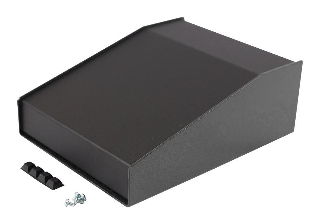 Buy Hammond Sloped Aluminum Console Part Number 1456FH3BKBK Online