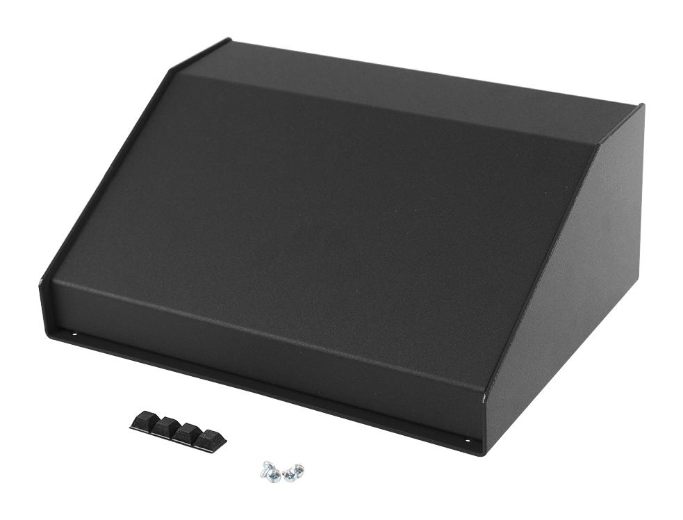Hammond Series 1456 Sloped Aluminum Console: 1456KG4BKBK