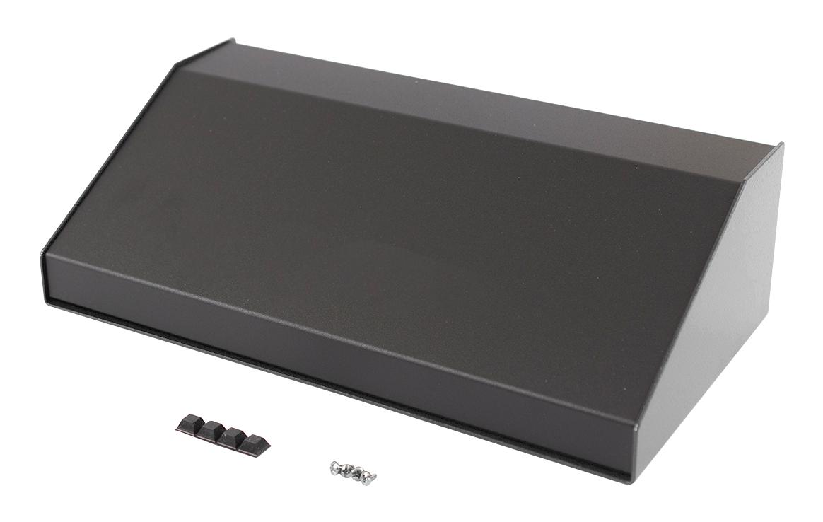 Buy Hammond Sloped Aluminum Consoles Part Number 1456PG4BKBK Online