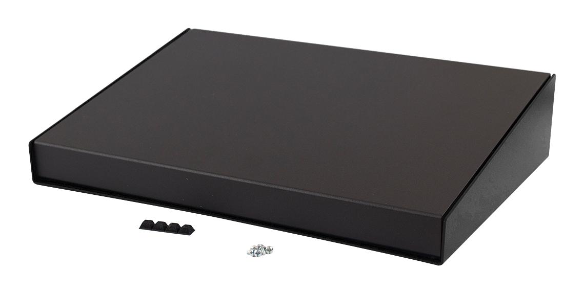 Buy Hammond Aluminum Console Part Number 1456RL1BKBK Online