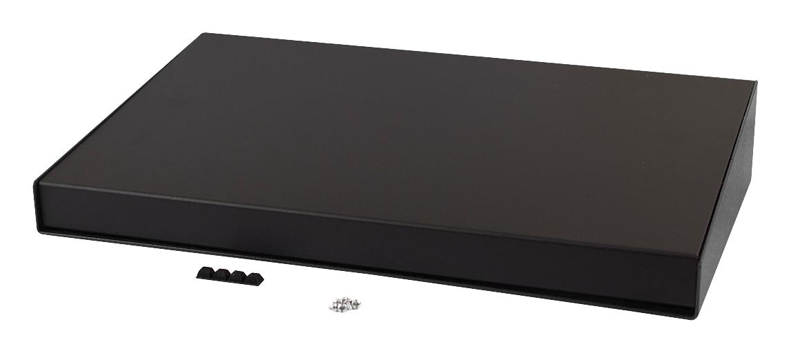 Buy Hammond Aluminum Console Part Number 1456WL1BKBK Online