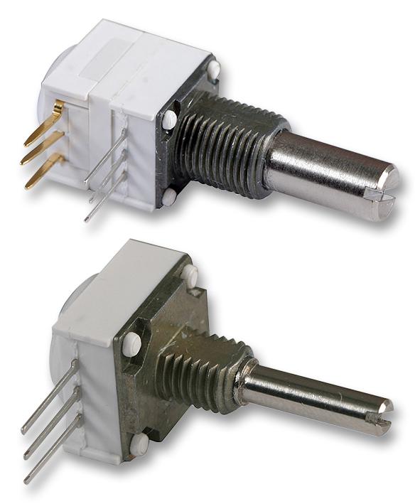 Vishay Series 1481 Conductive Plastic and Cermet Potentiometer: 14821F0GJSX13102KA