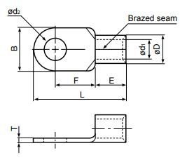 Buy JST Non-insulated Ring Terminal Part Number 148NS100N Online