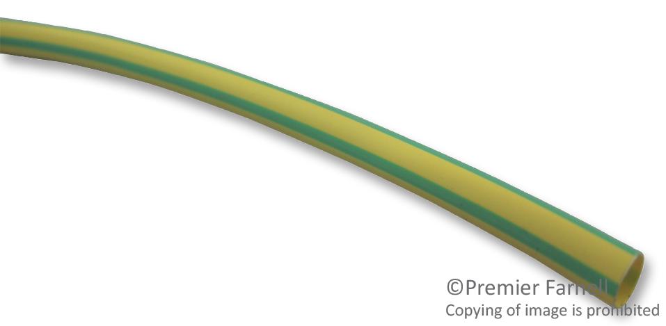 Green/Yellow Series Flame-Retardant Polyolefin Heat Shrink Tubing: 15092