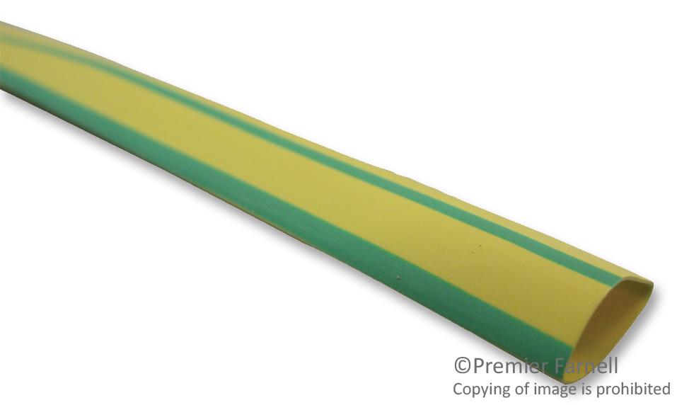 Green/Yellow Series Flame-Retardant Polyolefin Heat Shrink Tubing: 15099