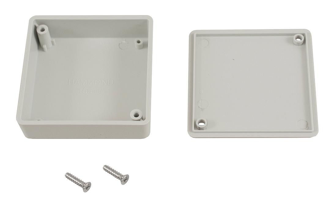Hammond Series 1551 ABS Plastic Enclosure: 1551TGY