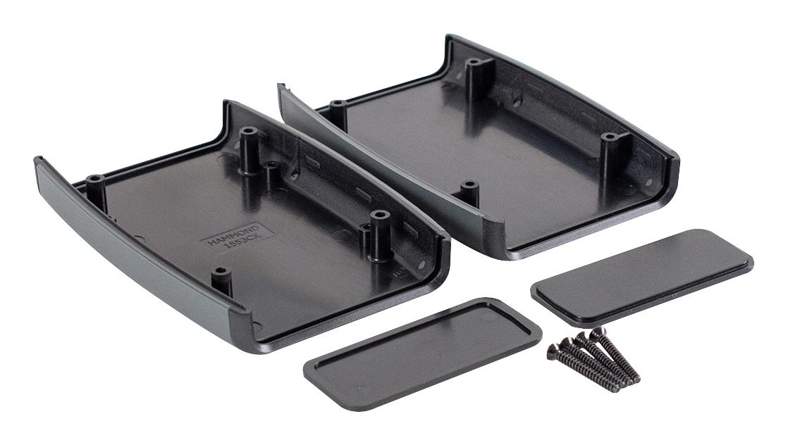 Hammond Series 1553 Handheld Enclosures: Part 1553CXBK