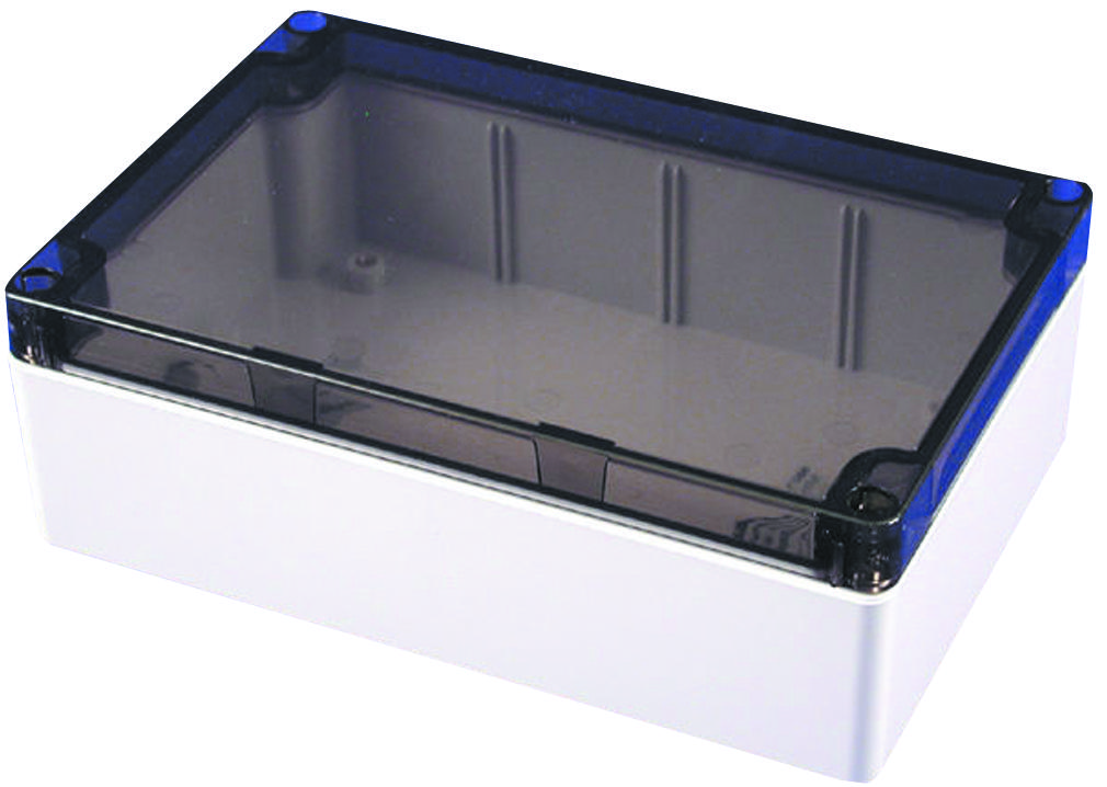 Hammond Series 1554E2GY Polycarbonate Enclosure: 1554E2GYSL