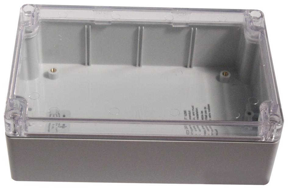 Hammond Series 1554 Waterproof Enclosure: 1554H2GYCL