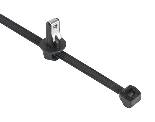 HellermannTyton Series T50SOSBHMB: Blind Hole Mount Outside Serrated Tie 15601807