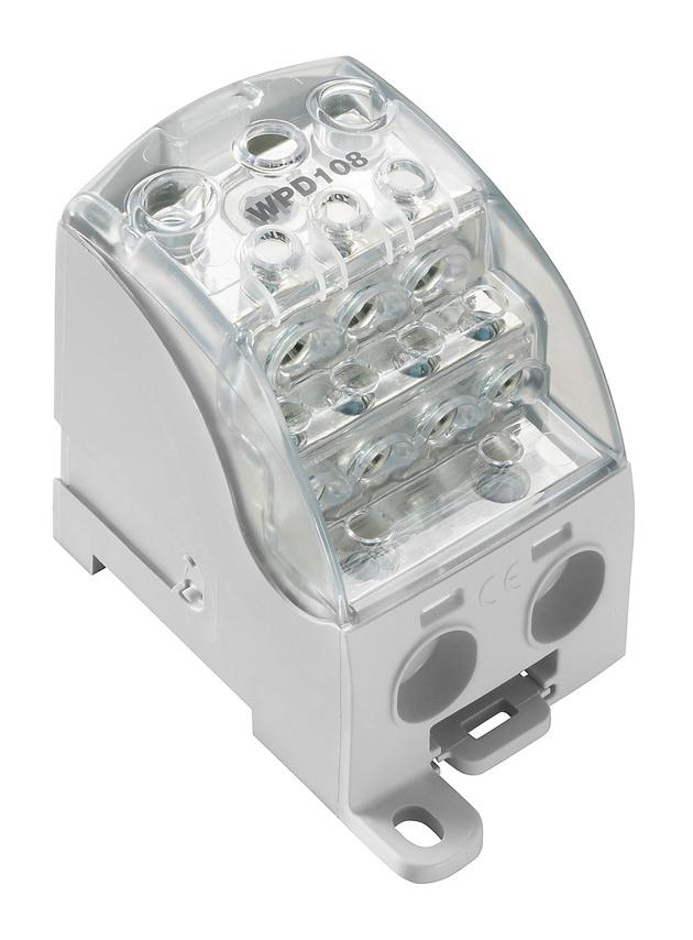 Weidmueller Series WPD: 108 1X120/2X35+3X25+4X16 GY