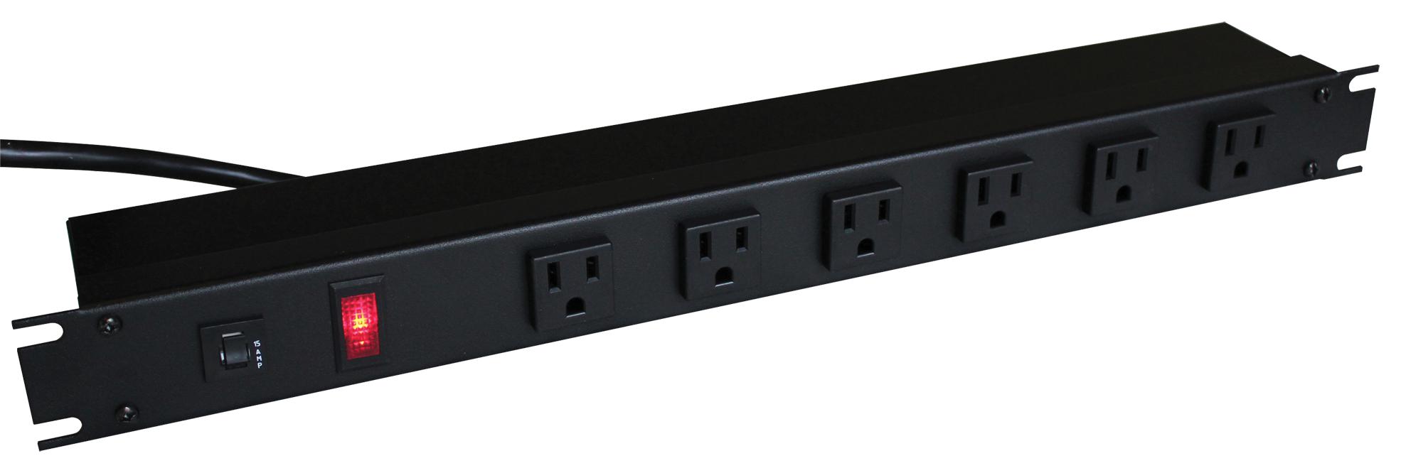 Buy Hammond 15 Amp Rackmount Outlet Strip Part Number 1582H8B1 Online
